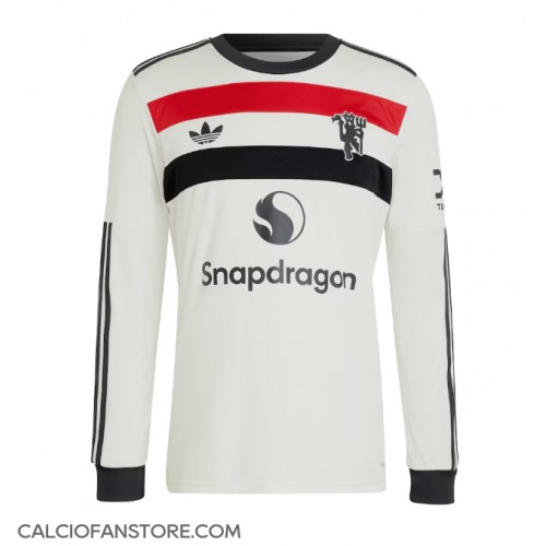 Maglia Calcio Manchester United Terza Divisa 2024-25 Manica Lunga